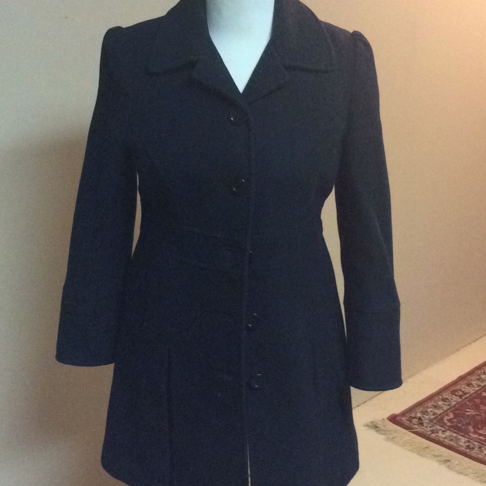 Preston & York women’s black size 8 coat.